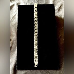 Stainless steel bracelet made from chainmail handmade 8.4-8.9in